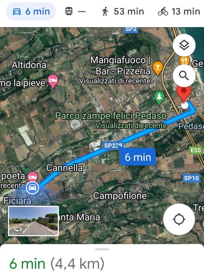 Campofilone B&B La Poeta מראה חיצוני תמונה